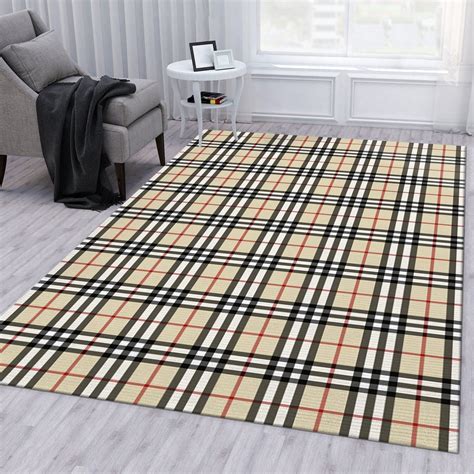 burberry plaid rug